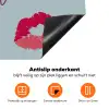 Kiss my ass - Lip - Blauw Inductie beschermer vinyl 3mm klein -zzzzzzz-td-onderkant