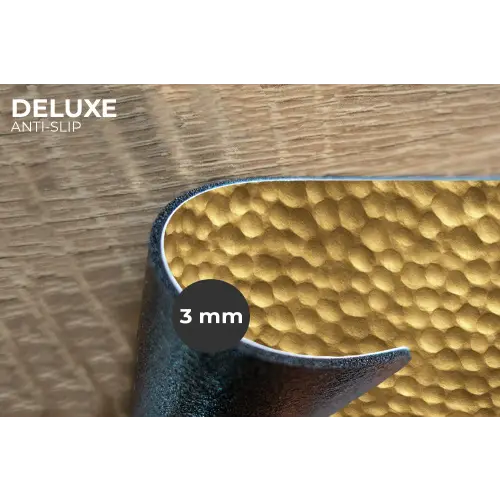 Metaal - Dynamisch - Goud Placemat vinyl groot 368 -closeup
