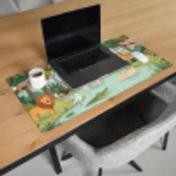 Jungle - Oase - Dieren - Kleurrijk Muismat XXL klein -sfeer1