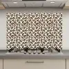 Panterprint - Patroon - Bruin keuken achterwand spatscherm klein 900 -3d_website
