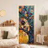Boom - Levensboom - Kleurrijk - Bloemen - Modern deurposter klein -sfeer2