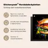 Hamburger - Graffiti - Verf - Kleurrijk - Eten - Abstract Inductie beschermer vinyl 3mm middel -zzzzzzusp-haakje_DE