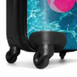 Strandballen - Roze - Water NBS - Handbagage koffer - Volwassenen Unisex middel -wiel