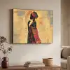 Vrouw - Silhouet - Patronen - Sierlijk Textielframe zwart klein -sfeer3