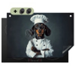 Hond - Garde - Kok Inductie beschemer met haakjes klein -3d