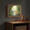 Olifant - Tijger - Bos - Jungle Light Box met batterij (Wandlamp kind) middel -sfeer5_kind