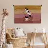 Vogels - Snavel - Abstract Wandkleed katoen middel -wsfeer5_kind