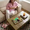 Vrouw - Keuken - Katten - Doorkijk Dienblad Rechthoek middel -sfeer3