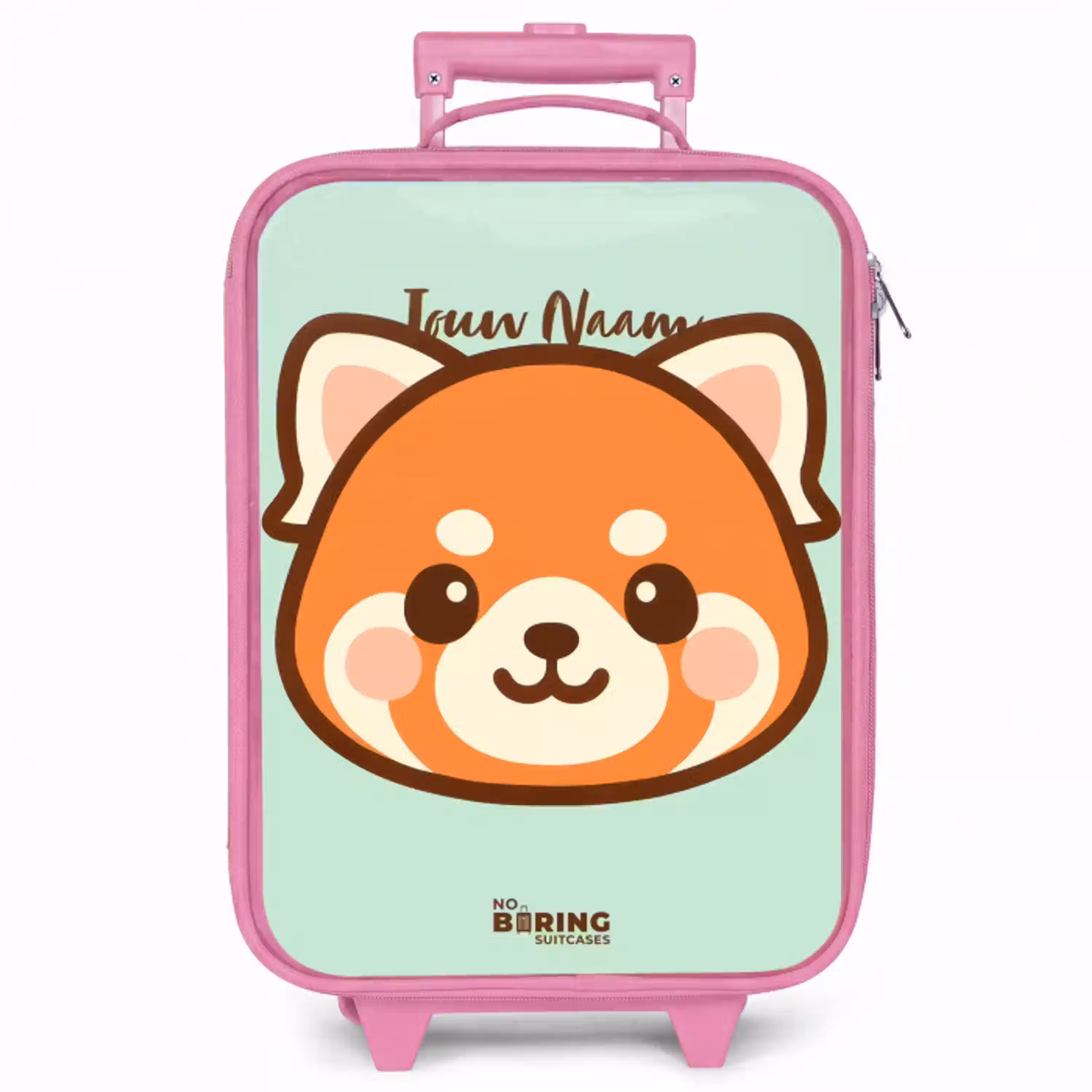 Kawai - Rode panda - Groen Kinderkoffer - Roze klein -zzz_website3d