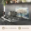 Boom - Winter - Levensboom - Modern - Goud keuken achterwand spatscherm klein -usp_NL