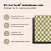 Schaak - Patroon - Groen Inductie beschermer vinyl 3mm middel 274 -tsfeer2_DE