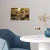 Wijn - Rood - Terras - Koffie poster papier klein -sfeer3