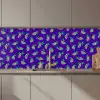Paars - Groen - Druiven - Blaadjes keuken achterwand 2 middel 871 zz_3dshopping