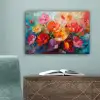 Bloemen - Kunst - Watercolor - Botanisch canvas 2cm klein -sfeer4