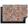 Blauw - Waterverf - Chaos Inductie beschermer vinyl 3mm klein 276 -3d