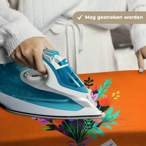 Kaartje - Boeket - Bloemen Wandkleed katoen klein -sfeer9