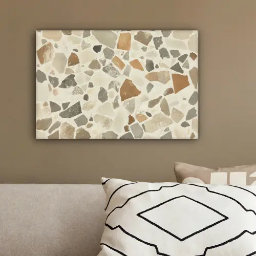Stenen - Terrazzo - Decoratie - Tegels canvas 2cm klein -sfeer3