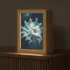 Zeewezen - Wit - Golven - Water Light Box met kabel (Tafellamp) klein -z3d_website