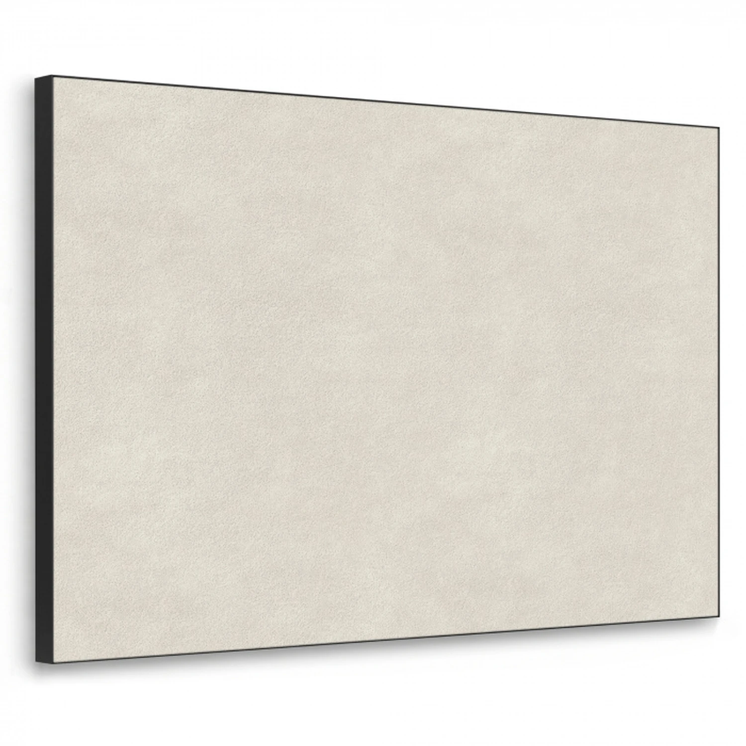 Zandkleurig - Modern - Egaal Textielframe zwart klein 947 -3d
