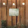 Abstract - Kunst - Wit - Groen - Modern tuinposter los doek klein -sfeer1
