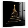 Magisch - Kerstboom - Lichtspiralen - Zwart plexiglas 5mm klein -zzzproduct_nieuw
