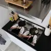 Koks - Koekenpannen - Keuken Inductie beschemer met haakjes klein -sfeer1