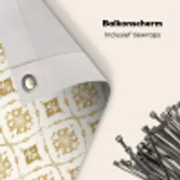 Ornament - Klassiek - Goud Balkonbeschermer Duitsland klein 596 -closeup_NL