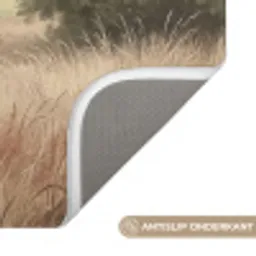 Landschap - Minimalistisch - Beige Badmat klein -USP_AntislipNL