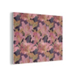 Lelies - Patroon - Roze - Goud PET vilt klein 837 -3d