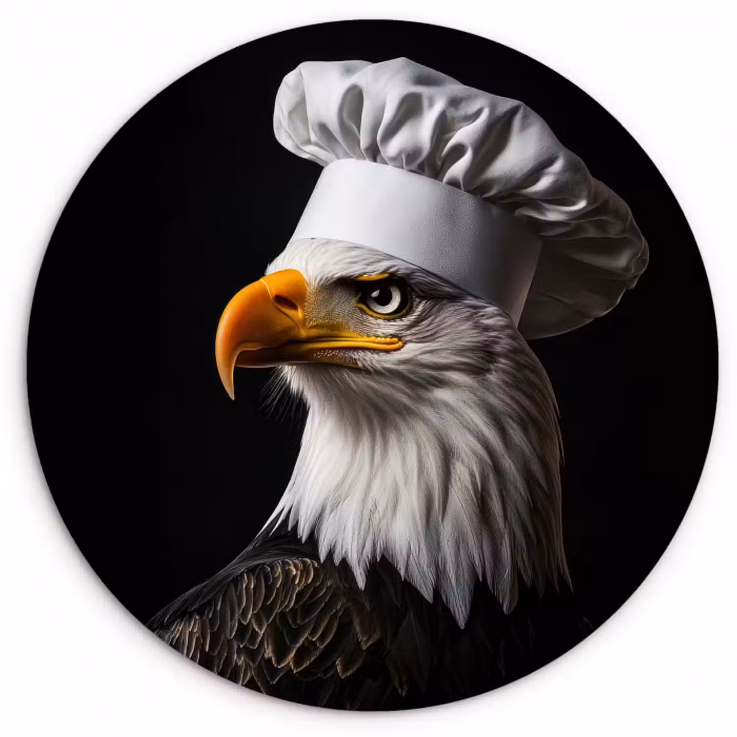 Forexbild Rund - Adler - Amerika - Kochmütze - Vogel - Robust
