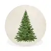 Kerstboom - Groen - Kerstmis - Feestdagen Wandcirkel kunststof plaat 5mm dik klein -3d