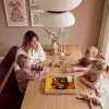 Vrouw - Citroenen - Bloesem - Geel Dienblad Rechthoek middel -sfeer4