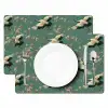 Kersenbloesem - Kraamvogels - Groen Placemat vinyl groot 368 -zzsfeer2_Kitchenyeah-website