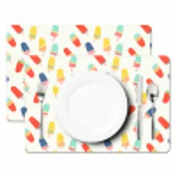 IJsjes - Speels - Kleurrijk Placemat vinyl groot 368 -zzsfeer2_Kitchenyeah-website