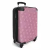 Boho - Paars patroon NBS - Handbagage koffer - Kinderen Unisex middel -productfoto_3d