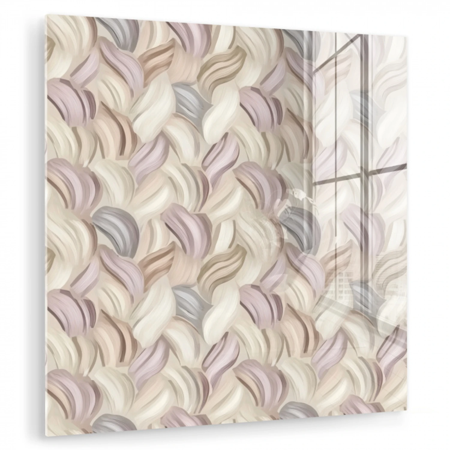 Abstract - Golvend - Pastel plexiglas 5mm klein 11 -zzzproduct_nieuw