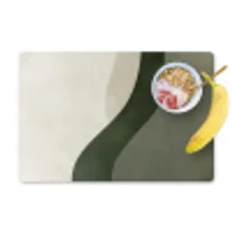 Japandi - Groen - Abstract - Modern Placemat vinyl groot -zzzproduct_Kitchenyeah-website
