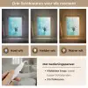 Schildpad - Zee - Blauw - Schittering Light Box met kabel (Tafellamp) klein -USP_lichtkleurNL