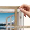 Landschap - Winter - Meer - Bergen - Uitzicht - Doorkijk - Licht Light Box met batterij (Wandlamp) middel -USP_websiteprintNL