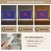 Blauw - Rood - Yes fun - 3D Light Box met kabel (Tafellamp) klein -USP_lichtkleurNL