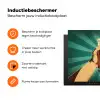 Bierglas - Schuim - Retro - Groen Inductie beschermer vinyl 3mm klein -zzzzzzz-td-ups
