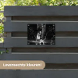 Hardloopschoenen - Rennen - Druppels - Zwart tuinposter los doek klein -sfeer3