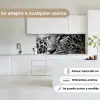 Luipaard - Zwart - Wit - Oog keuken achterwand 2 middel -sfeer4_ES