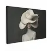 Modern - Vrouw - Hoed canvas 2cm klein -z3d