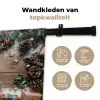 Kerstdecoratie - Geschenken - Hout - Veelkleurig Wandkleed katoen klein -sfeer2