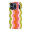 Banen - Golven - Kleurrijk - Verticaal Telefoonhoesje iPhone 17 Pro klein -3d