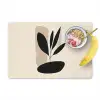 Plant - Beige - Japandi Placemat vinyl groot -zzzproduct_Kitchenyeah-website