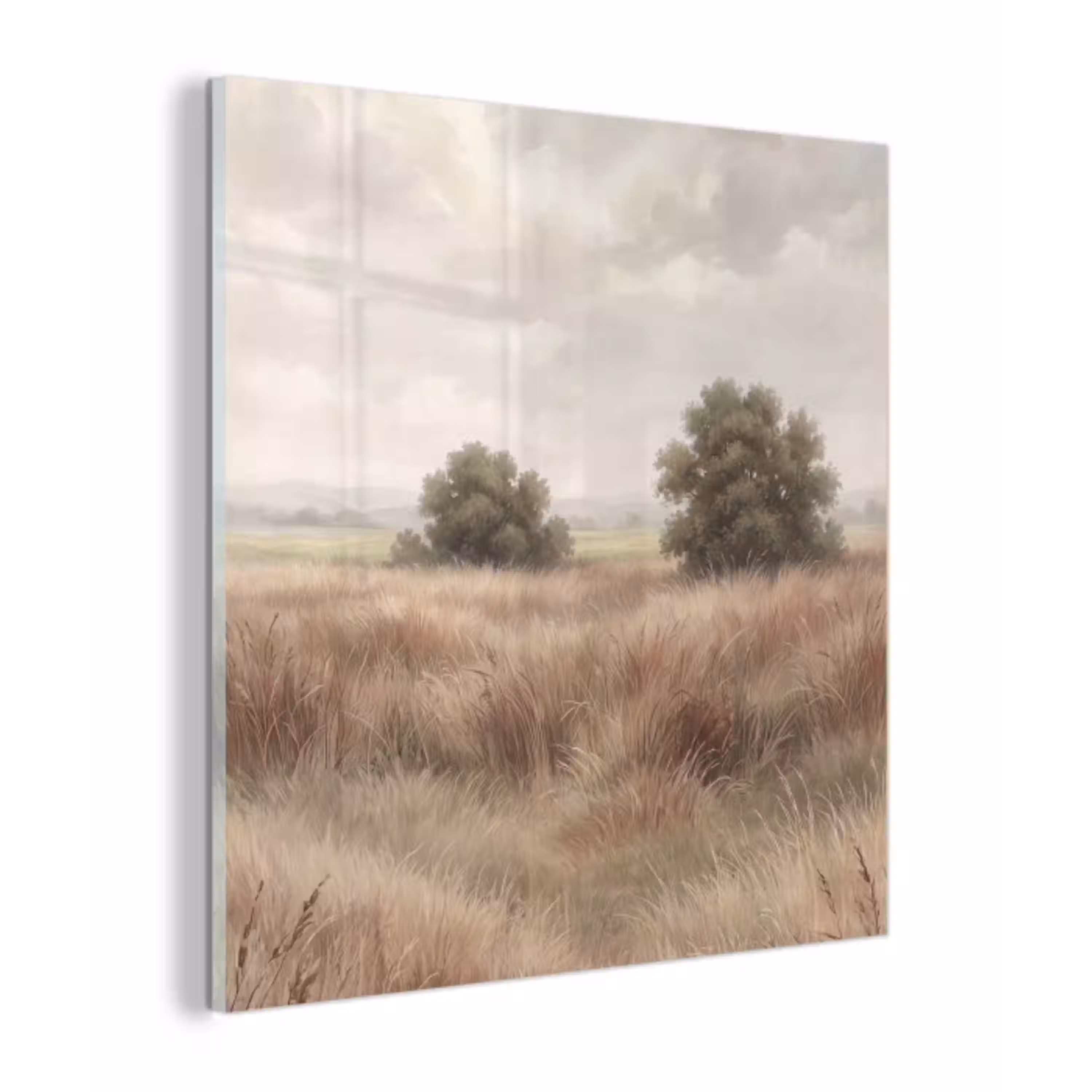 Landschap - Minimalistisch - Beige plexiglas 5mm klein -z3d