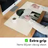 Bogen - Donkergroen - Lijnen Muismat XXL klein -sfeer3
