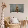 Kerstboom - Cadeaus - Rood - Goud Wandkleed katoen klein -wsfeer5_kind